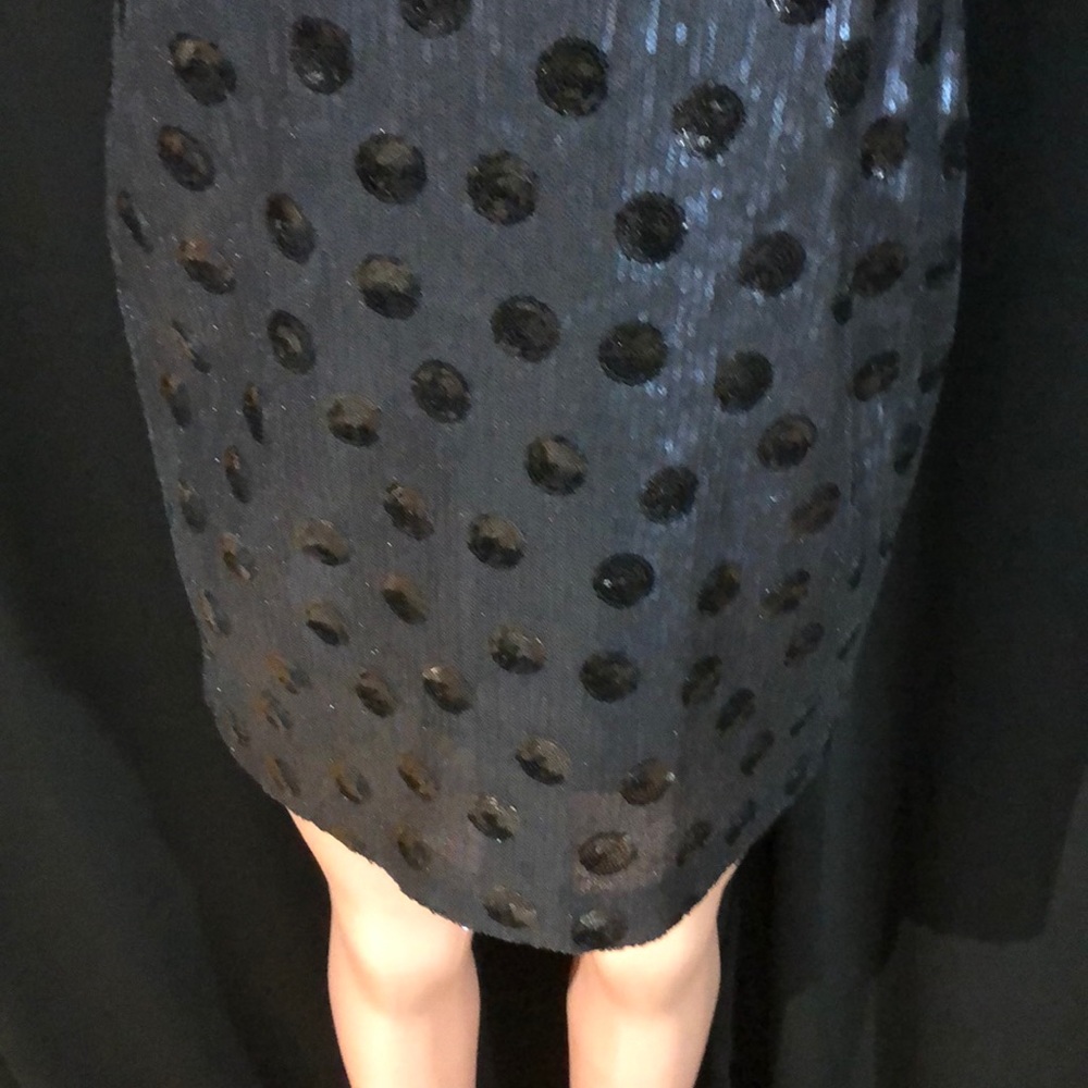 NWT RALPH LAUREN Polka Dot Sequin Cocktail Dress - Picture 3 of 7